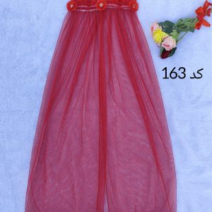 کد 163 لباس بلند جلو باز قرمز
